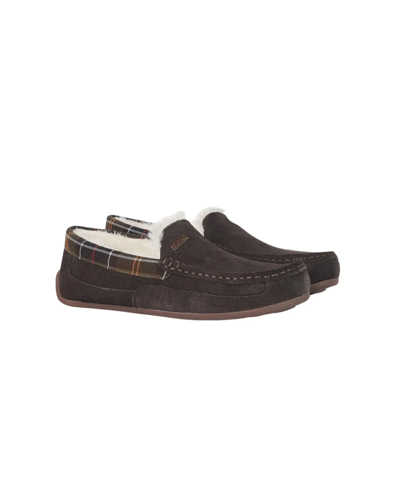 Barbour Martin Slippers In Brown