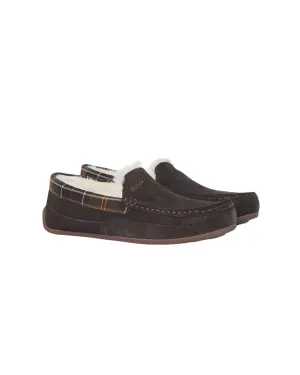 Barbour Martin Slippers In Brown