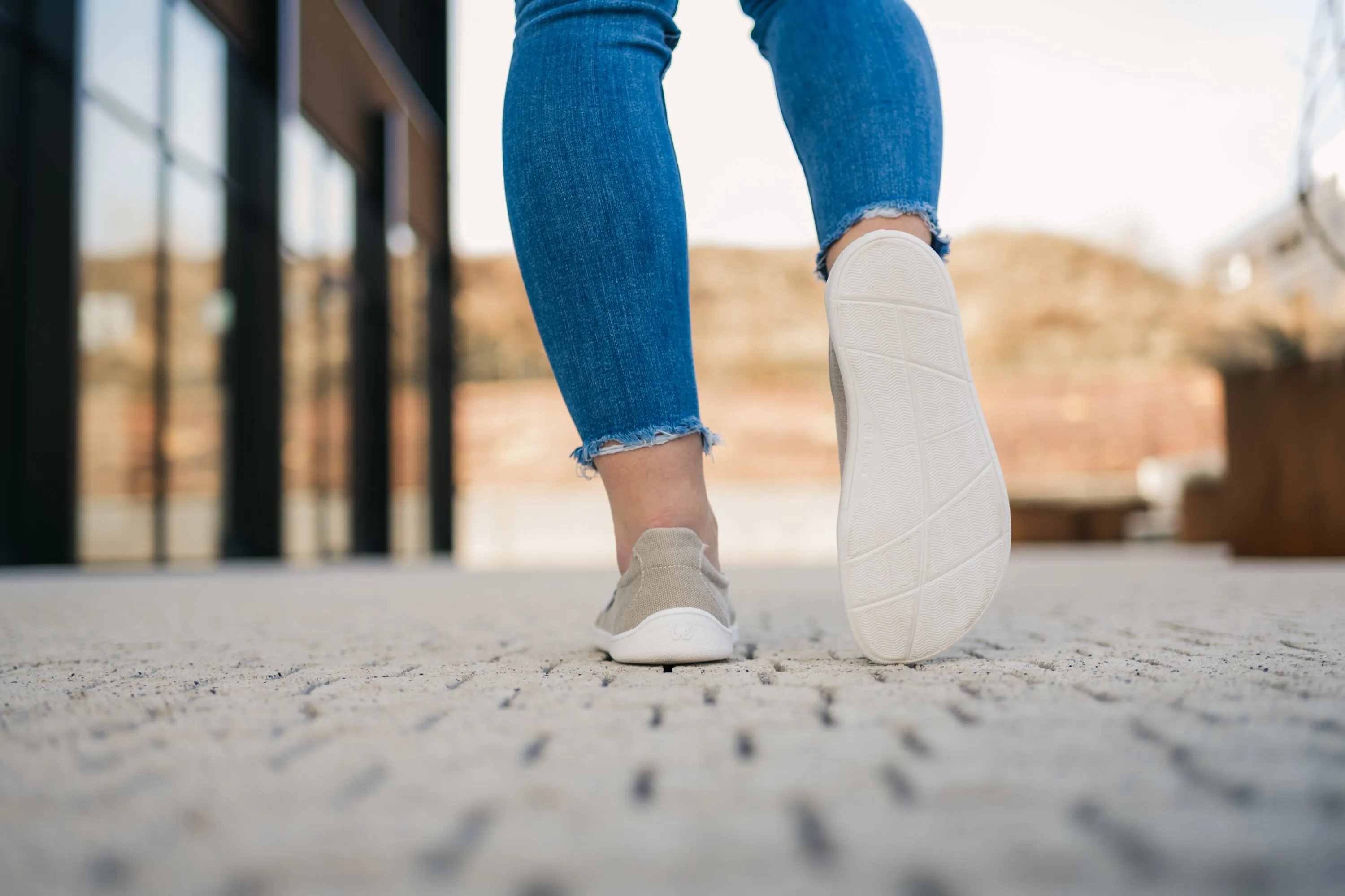 Barefoot Sneakers - Be Lenka Eazy Neo - Vegan - Sand