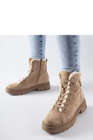 Black eco-suede insulated boots