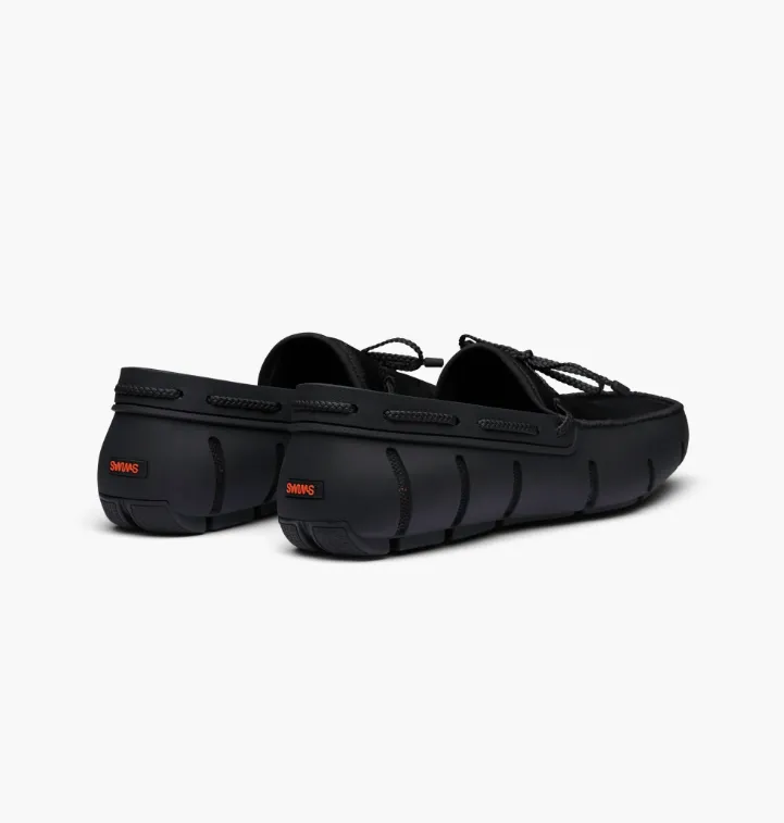 Braided Lace Loafer Black - SWIMS