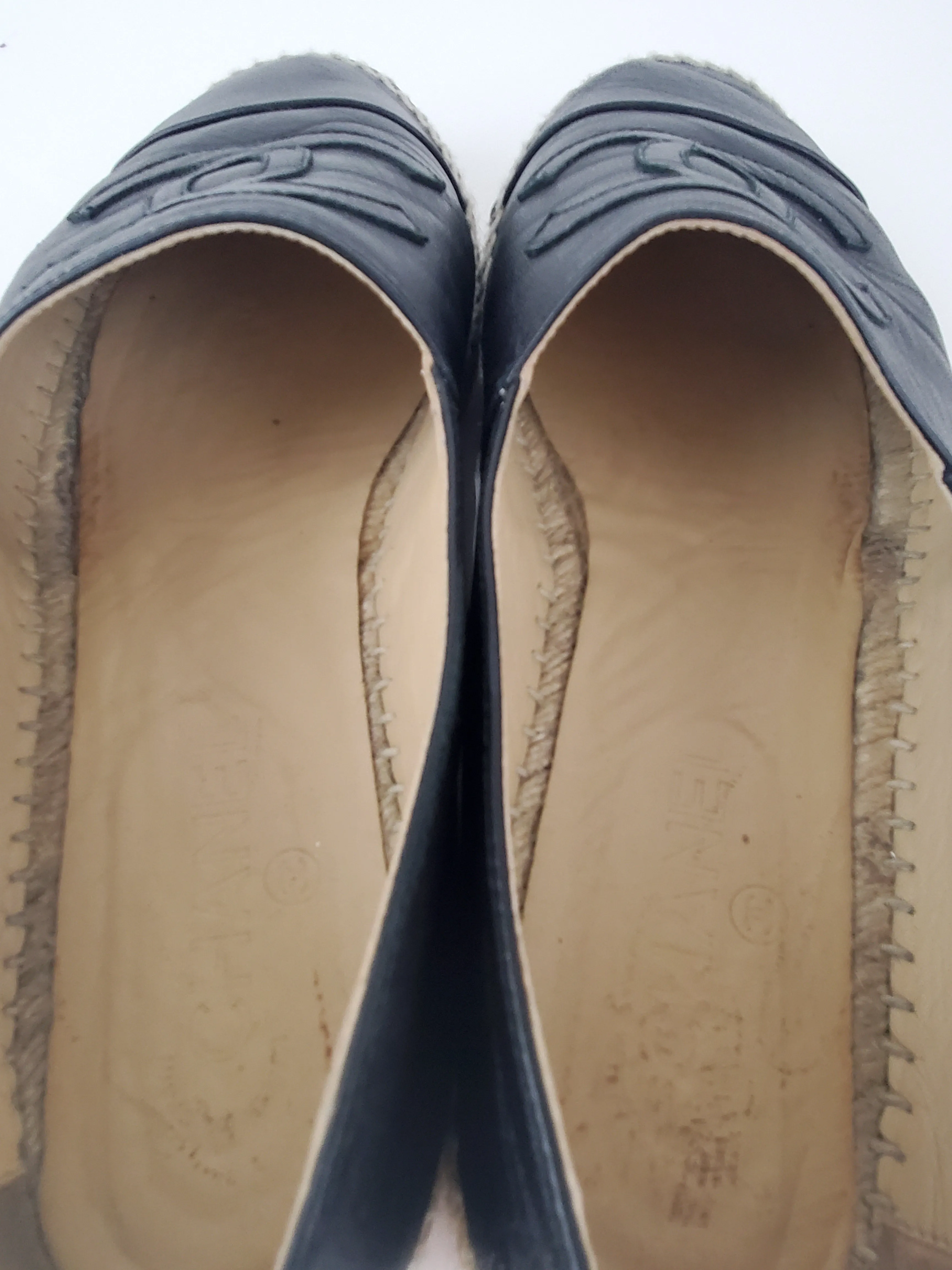 Chanel Leather Espadrilles 42
