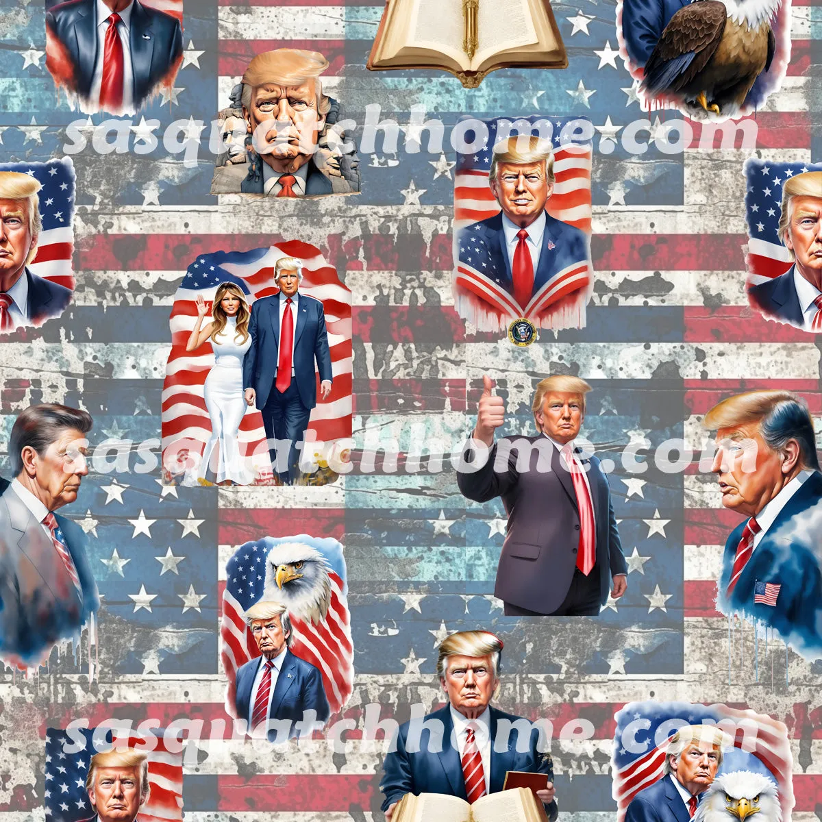 Children's Cotton Flannel Slippers - Donald Trump Designs