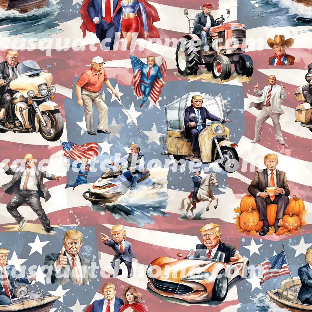 Children's Cotton Flannel Slippers - Donald Trump Designs