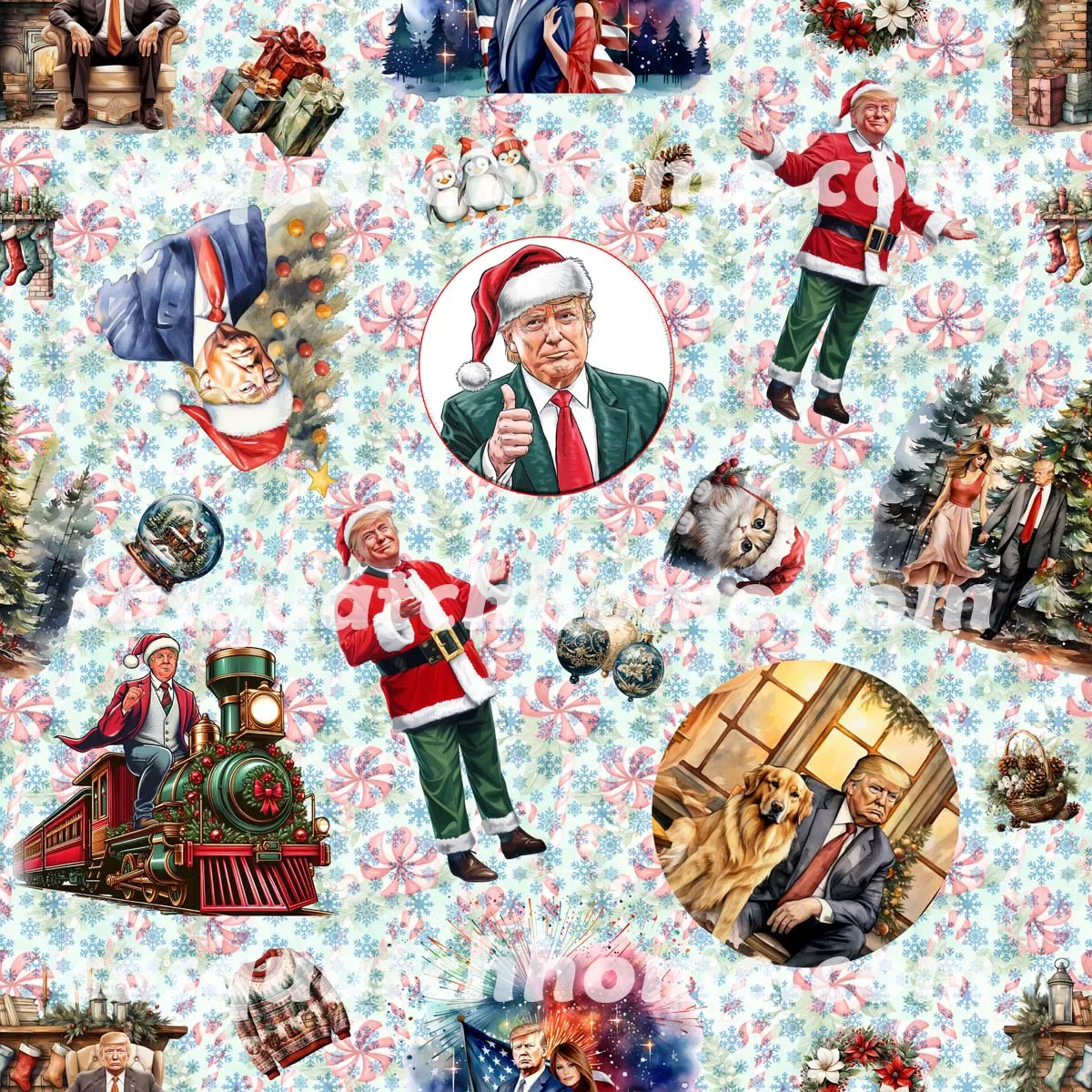 Children's Cotton Flannel Slippers - Donald Trump Designs