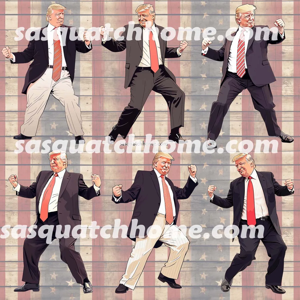 Children's Cotton Flannel Slippers - Donald Trump Designs