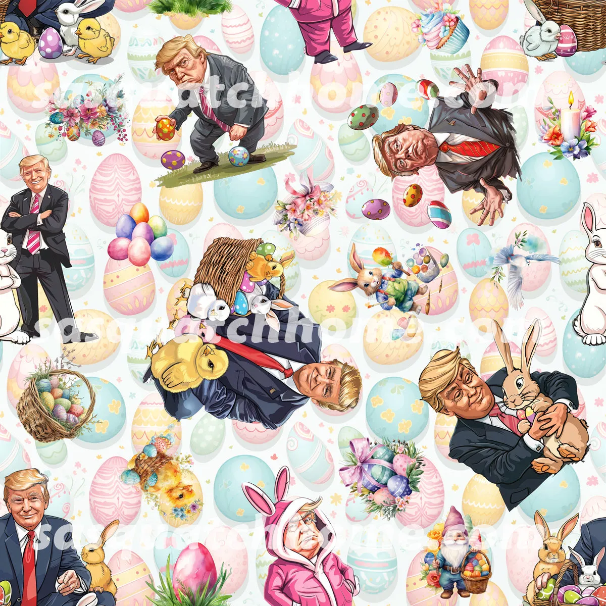 Children's Cotton Flannel Slippers - Donald Trump Designs