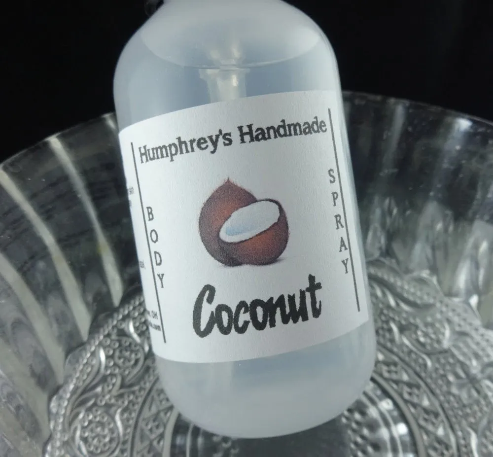 COCONUT Unisex Body Spray | Tropical | Room Spray