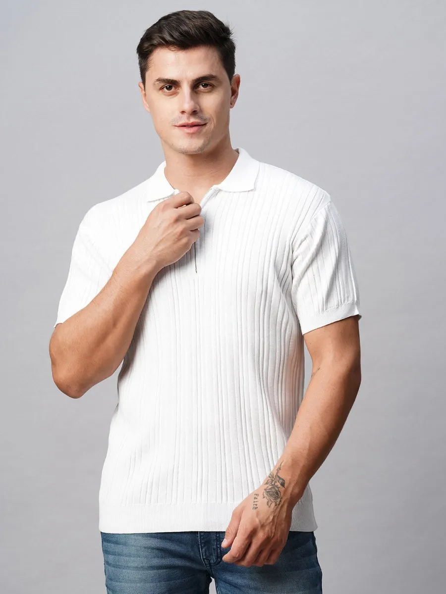 Cotton Flat Knit Polo - Ascend