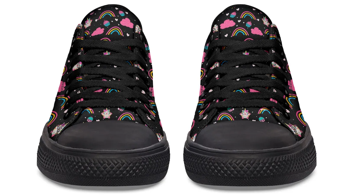 Cutesy Unicorns Low Tops