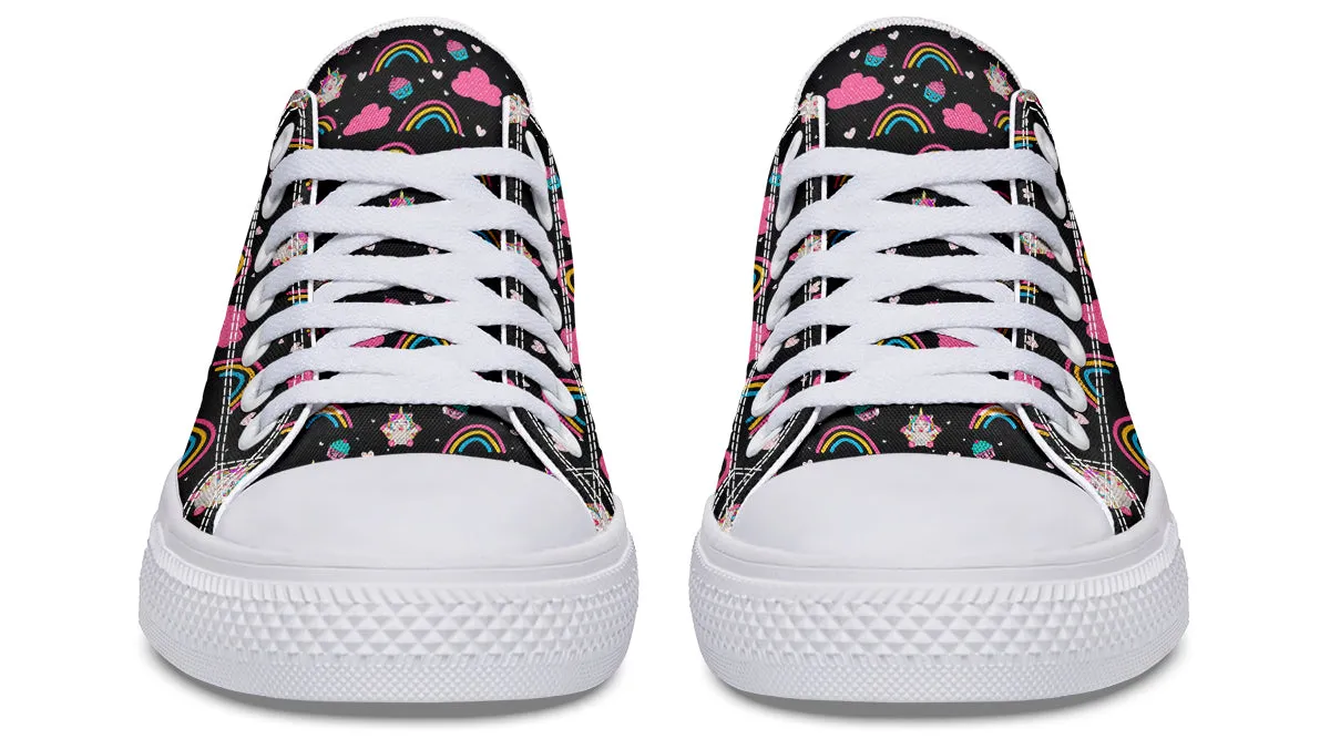 Cutesy Unicorns Low Tops
