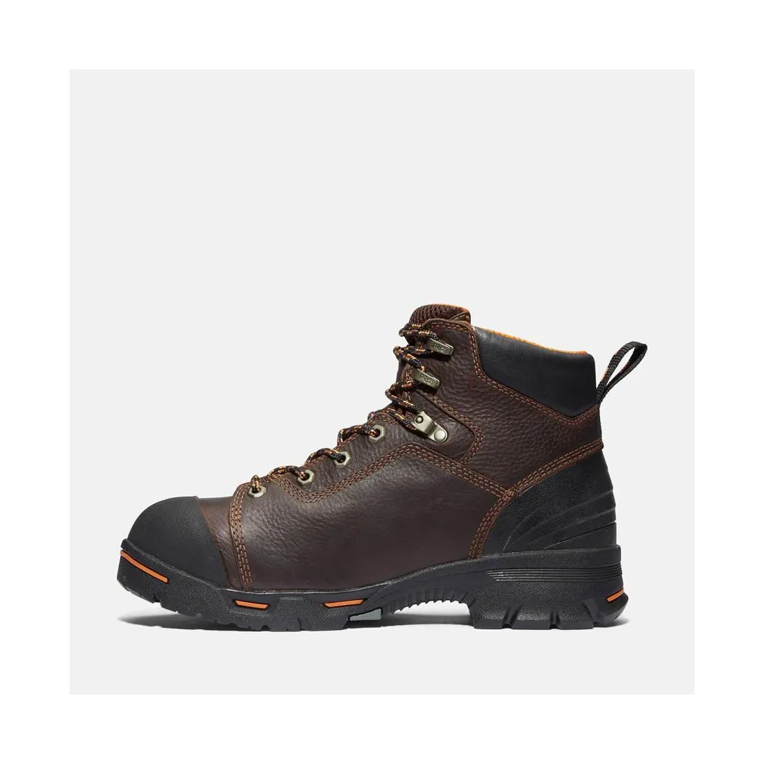 Endurance 6 Inch Steel-Toe PR Work Boot Brown