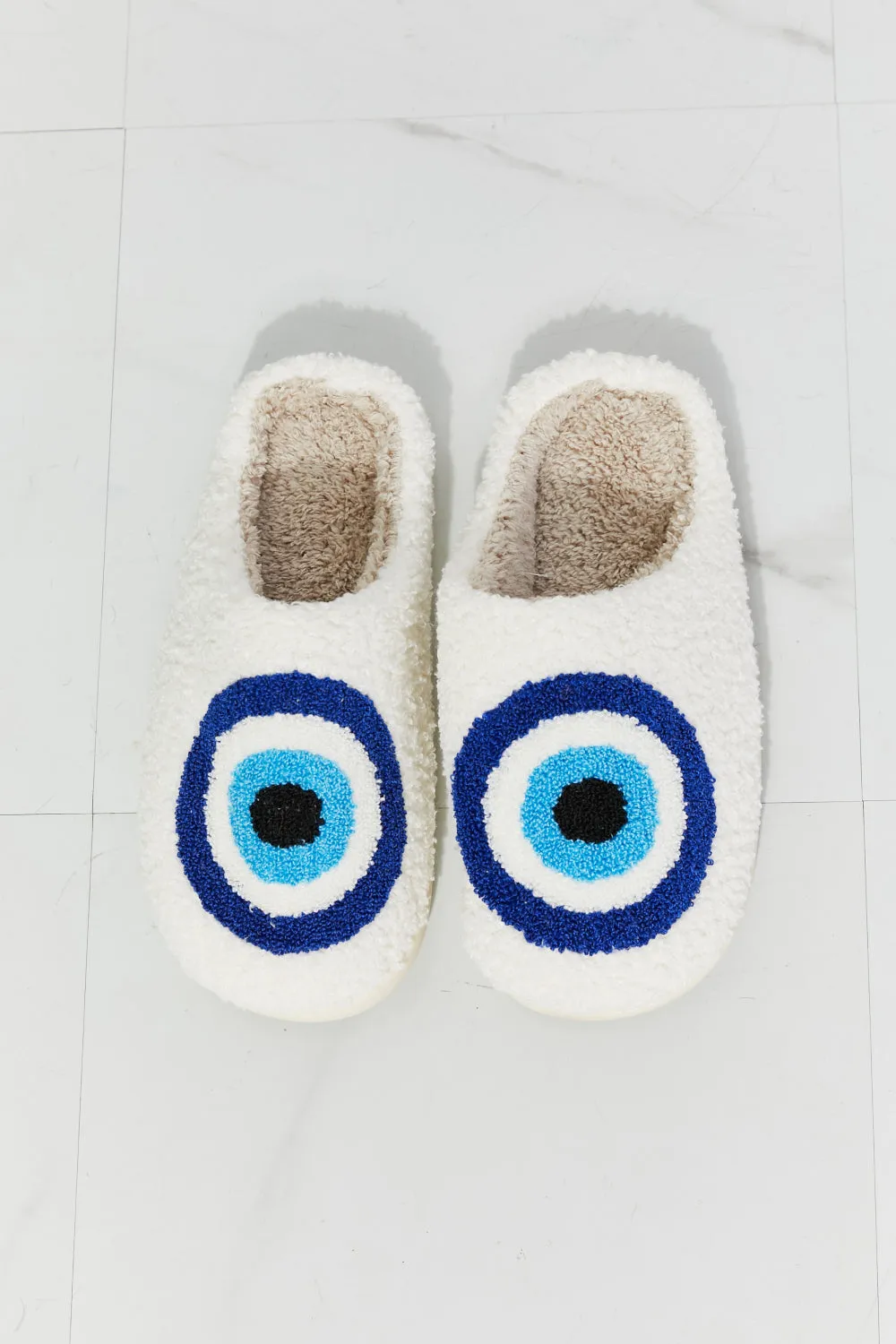 Evil Eye Plush Slipper
