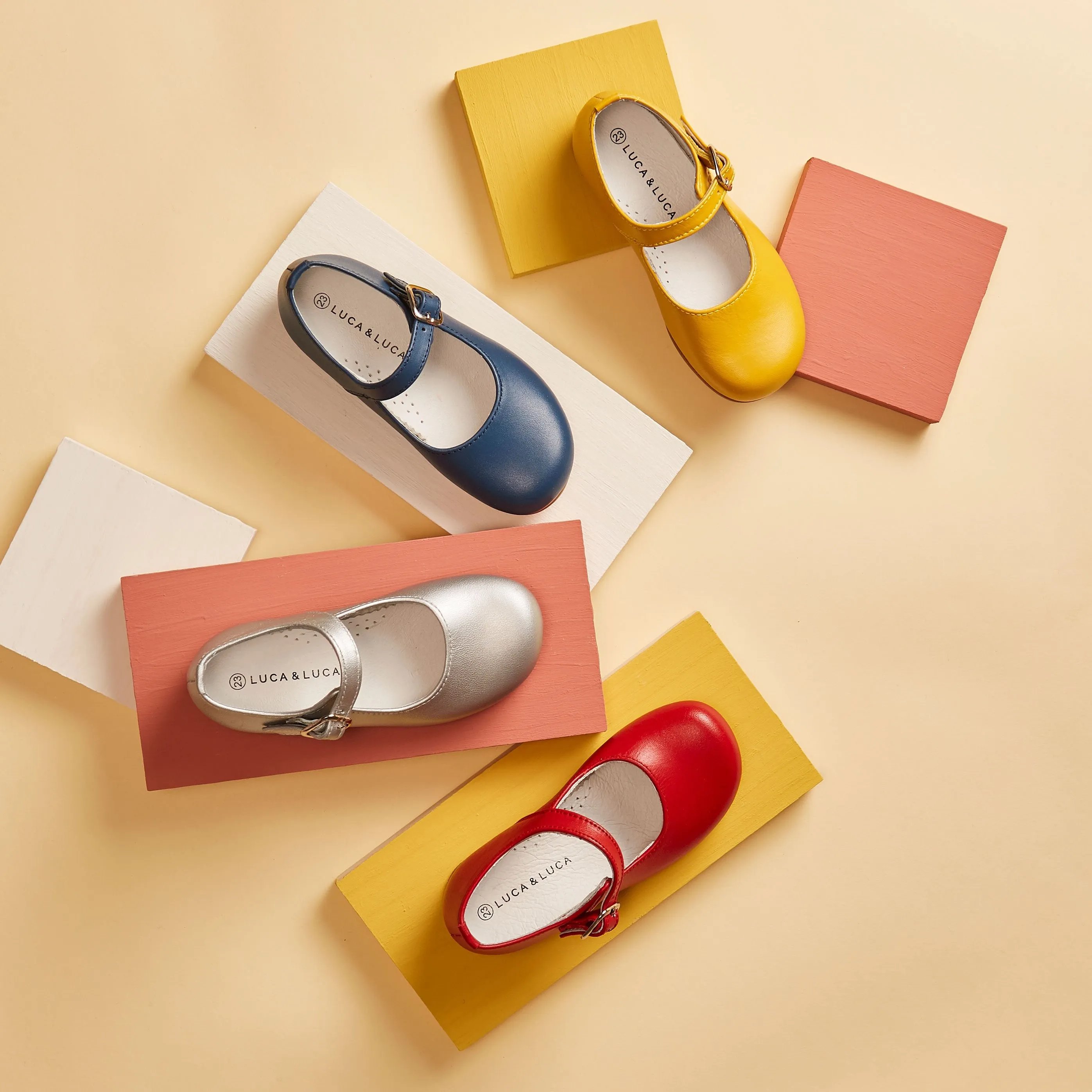 FRENCH BLUE MARY-JANE SHOES