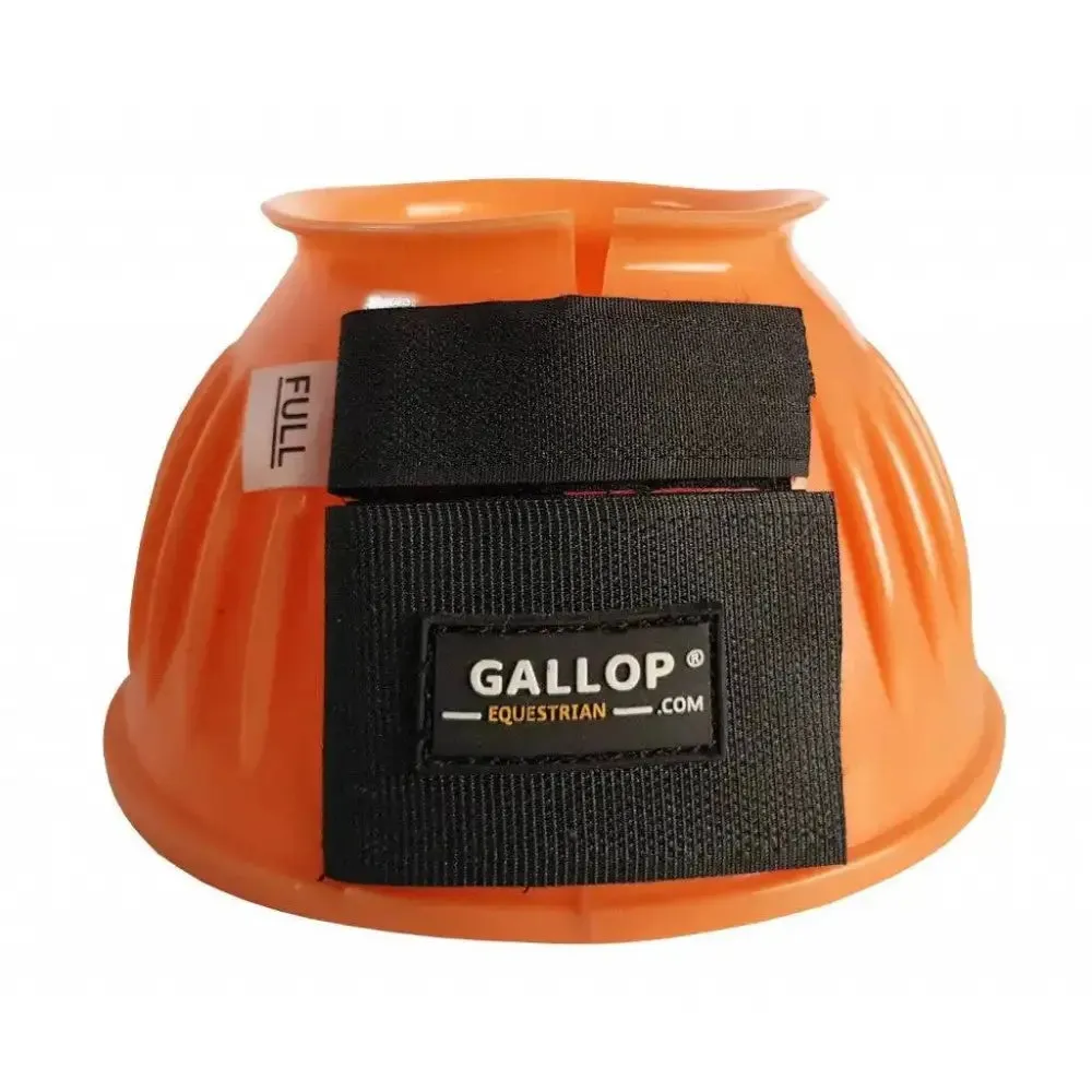 Gallop Double Taped PVC Ribbed Over Reach Boots