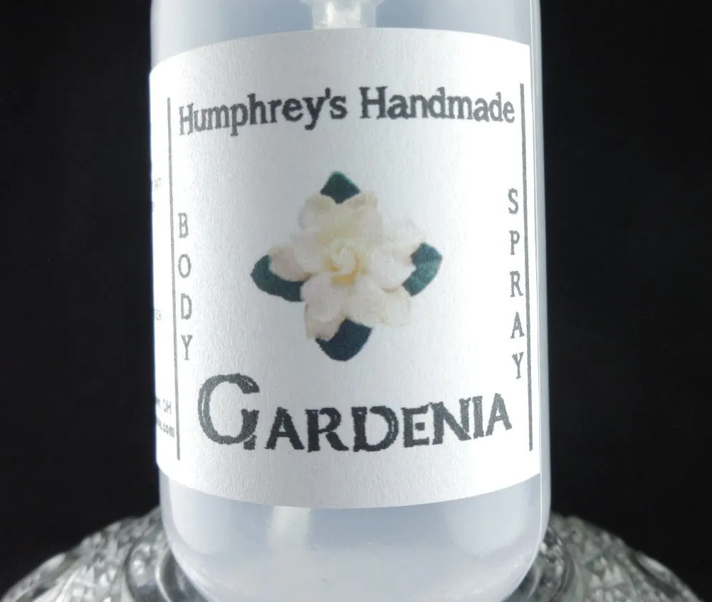 GARDENIA Body Spray | Women's Perfume | Room and Linen Spray