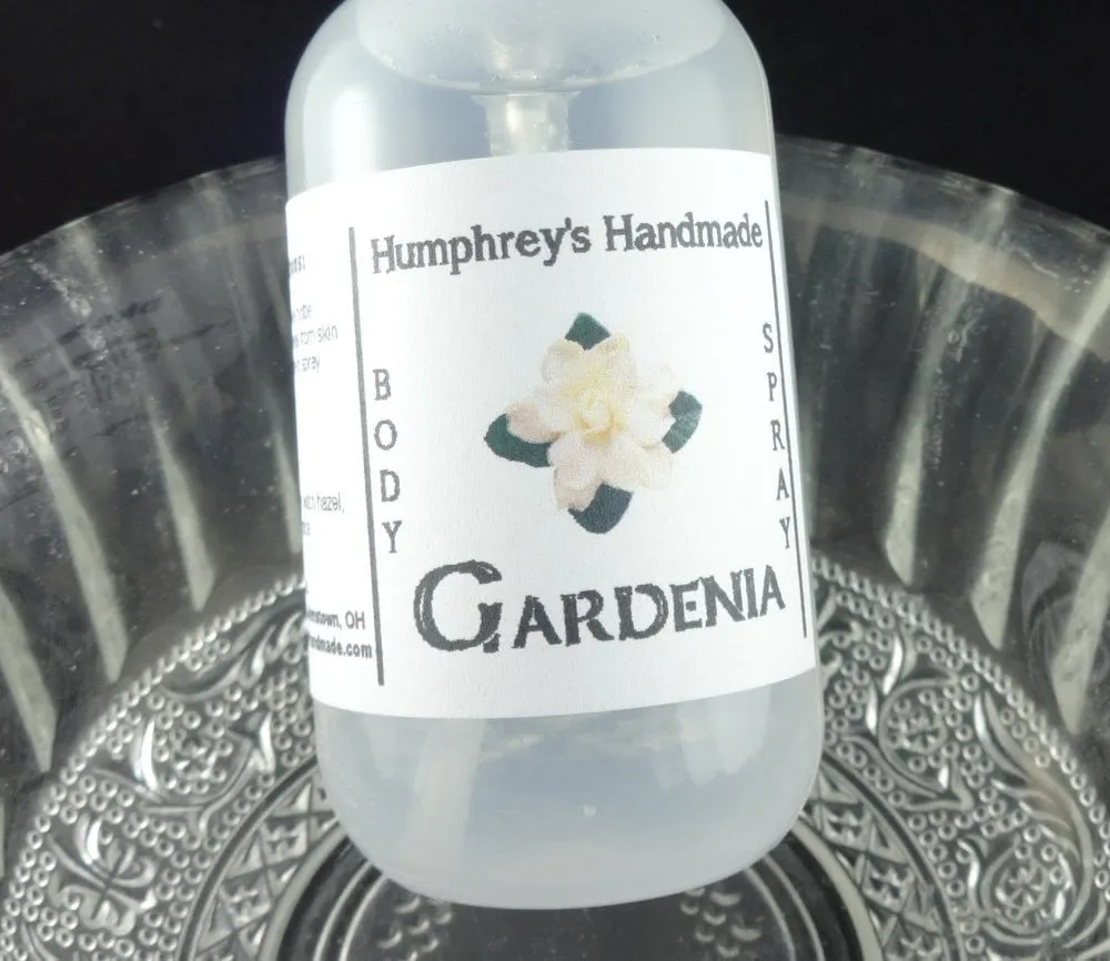 GARDENIA Body Spray | Women's Perfume | Room and Linen Spray