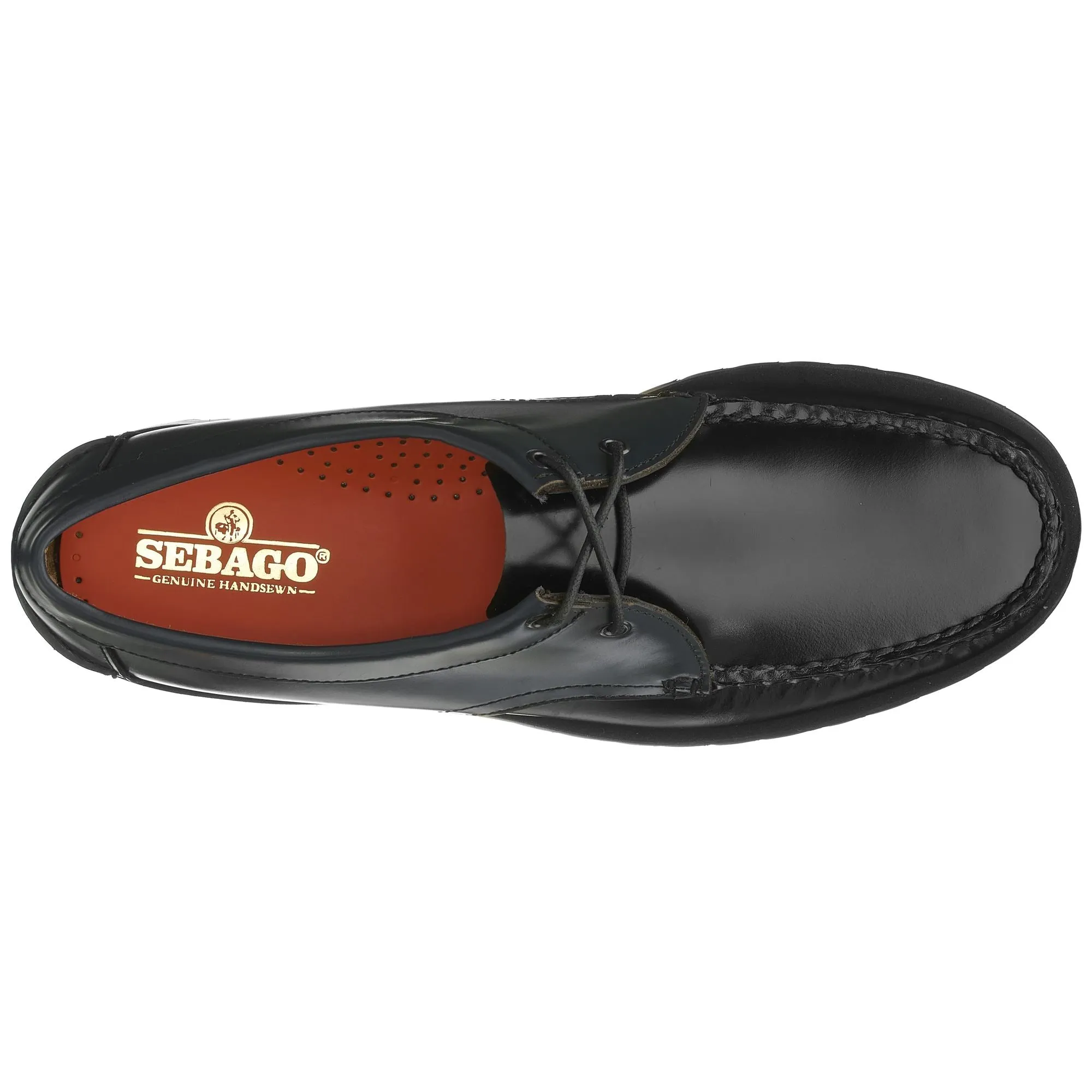 JAMES LUG BICOLOR - Moc - Moccasin - Man - BRILLIANT BLUE-BLACK
