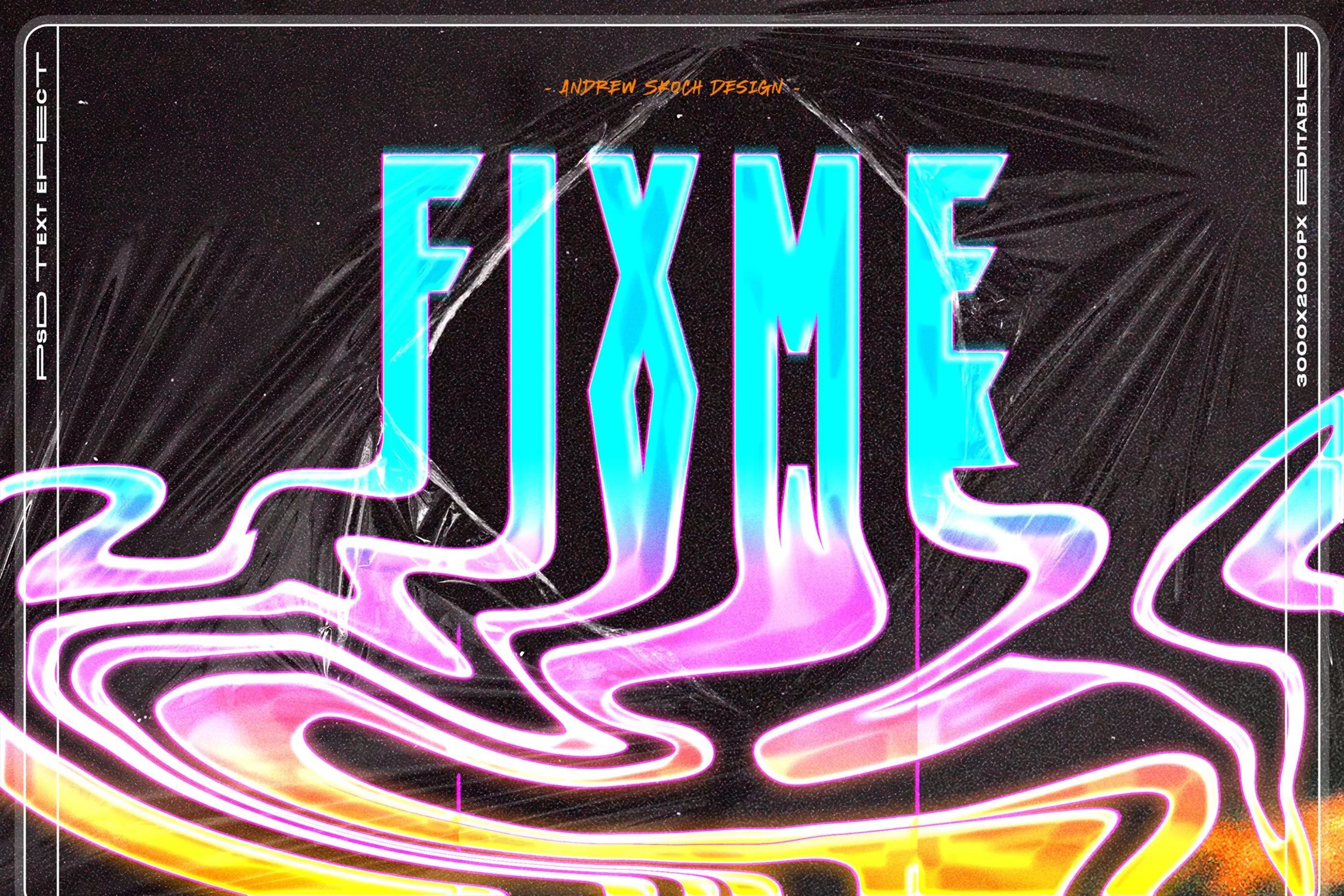 Liquid Melted Text Effects vol 2