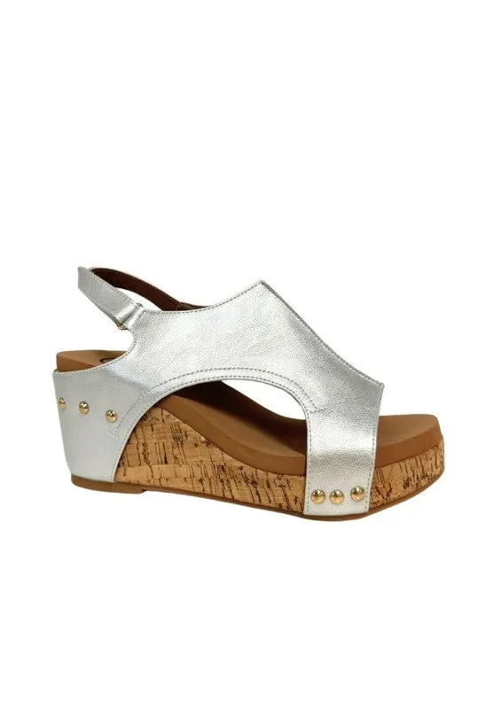 Makers HANNAH THICK SOLE ROMAN WEDGES - PLATFORMS