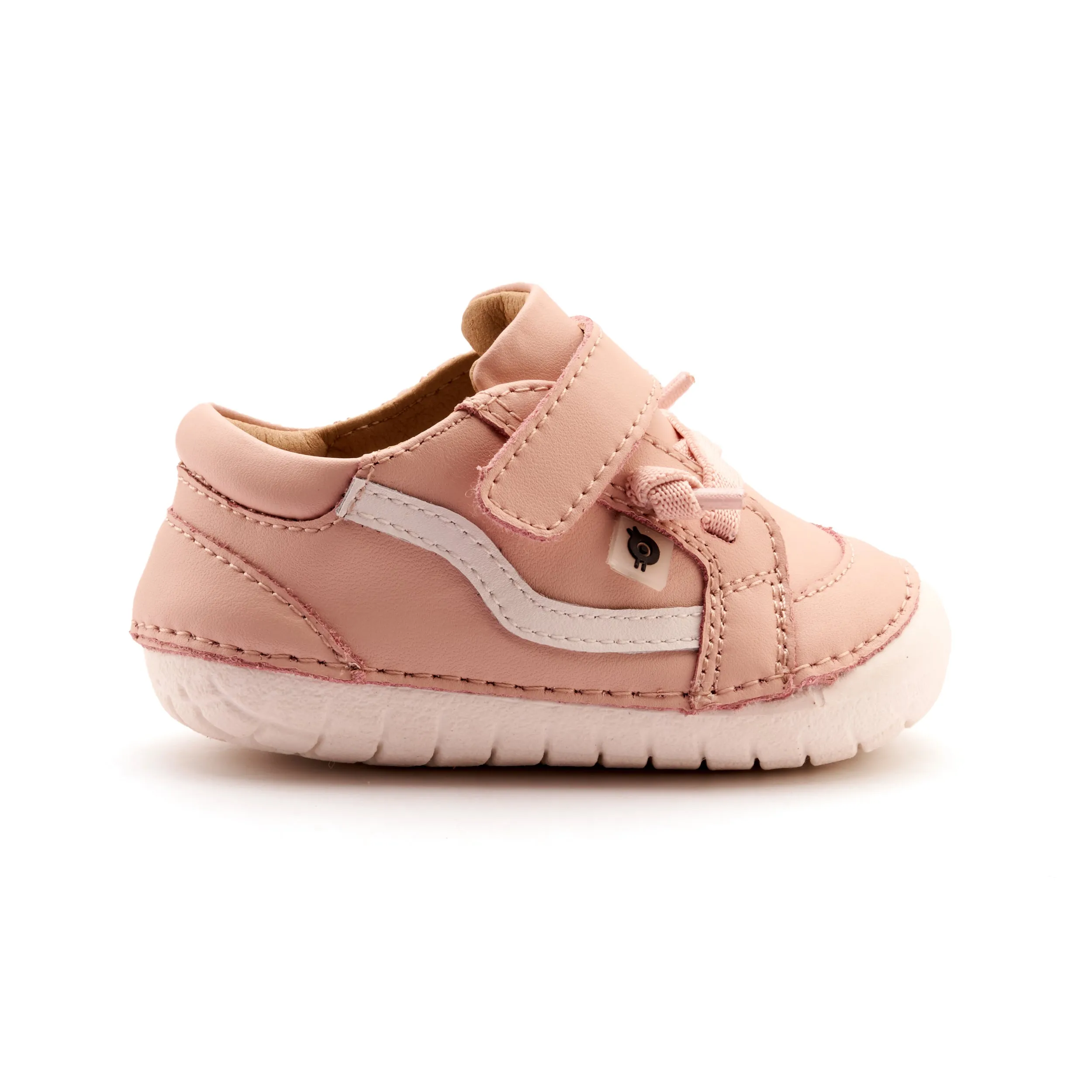 Old Soles Girl's Pave Squiggle Casual Shoes - Powder Pink / Snow