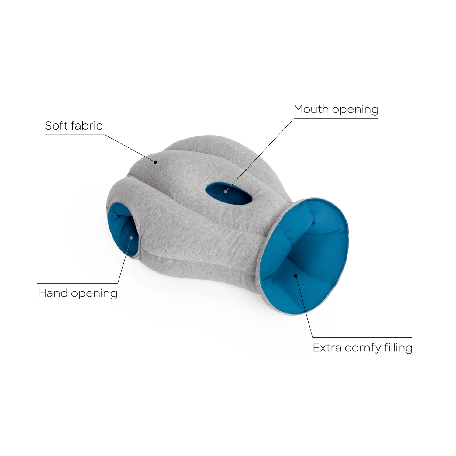 OstrichPillow Original Napping Pillow