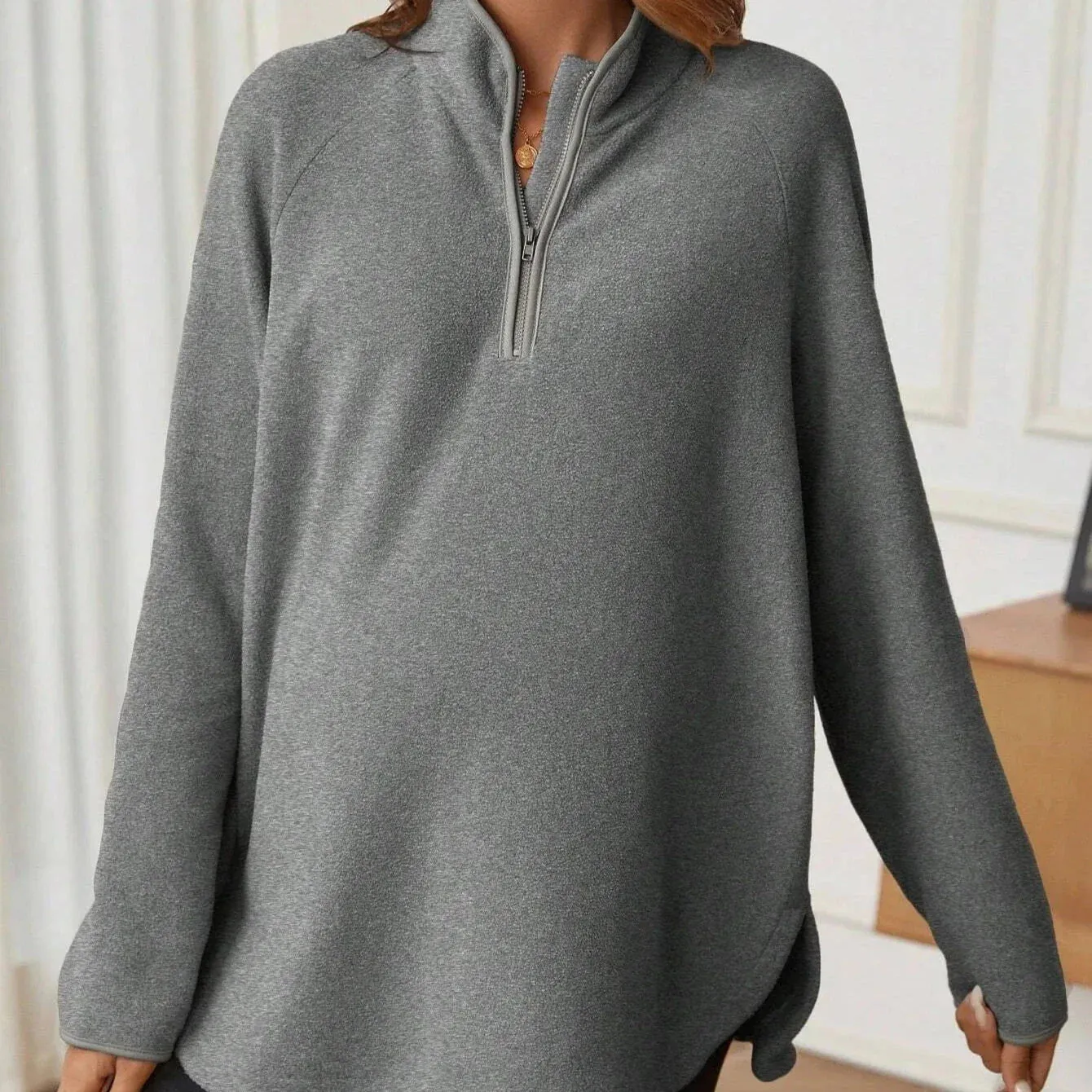Polar Fleece Sweatshirt Maternity