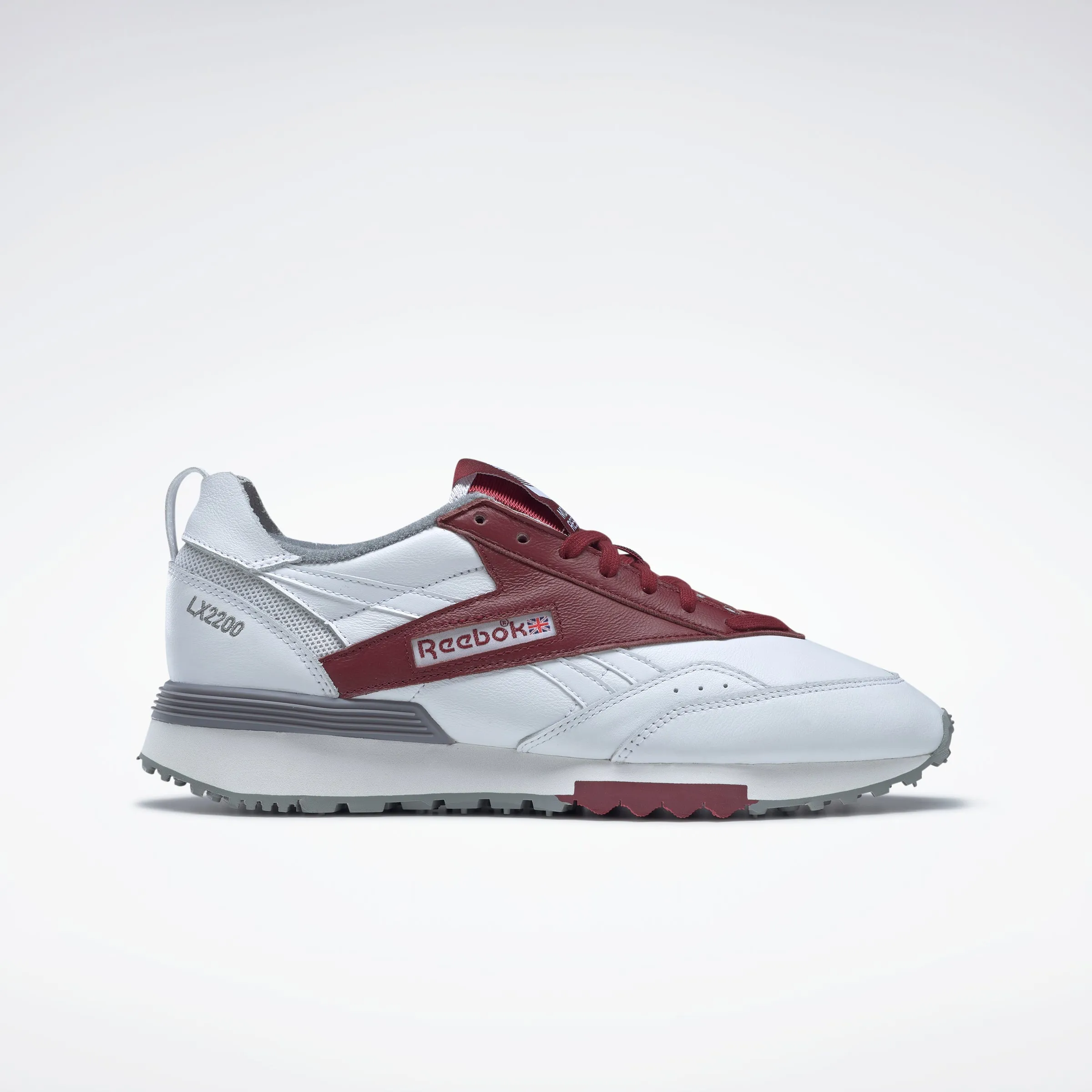 Reebok Footwear Men Lx2200 Mountain Research Shoes Ftwr White/Classic Burgundy/Pu