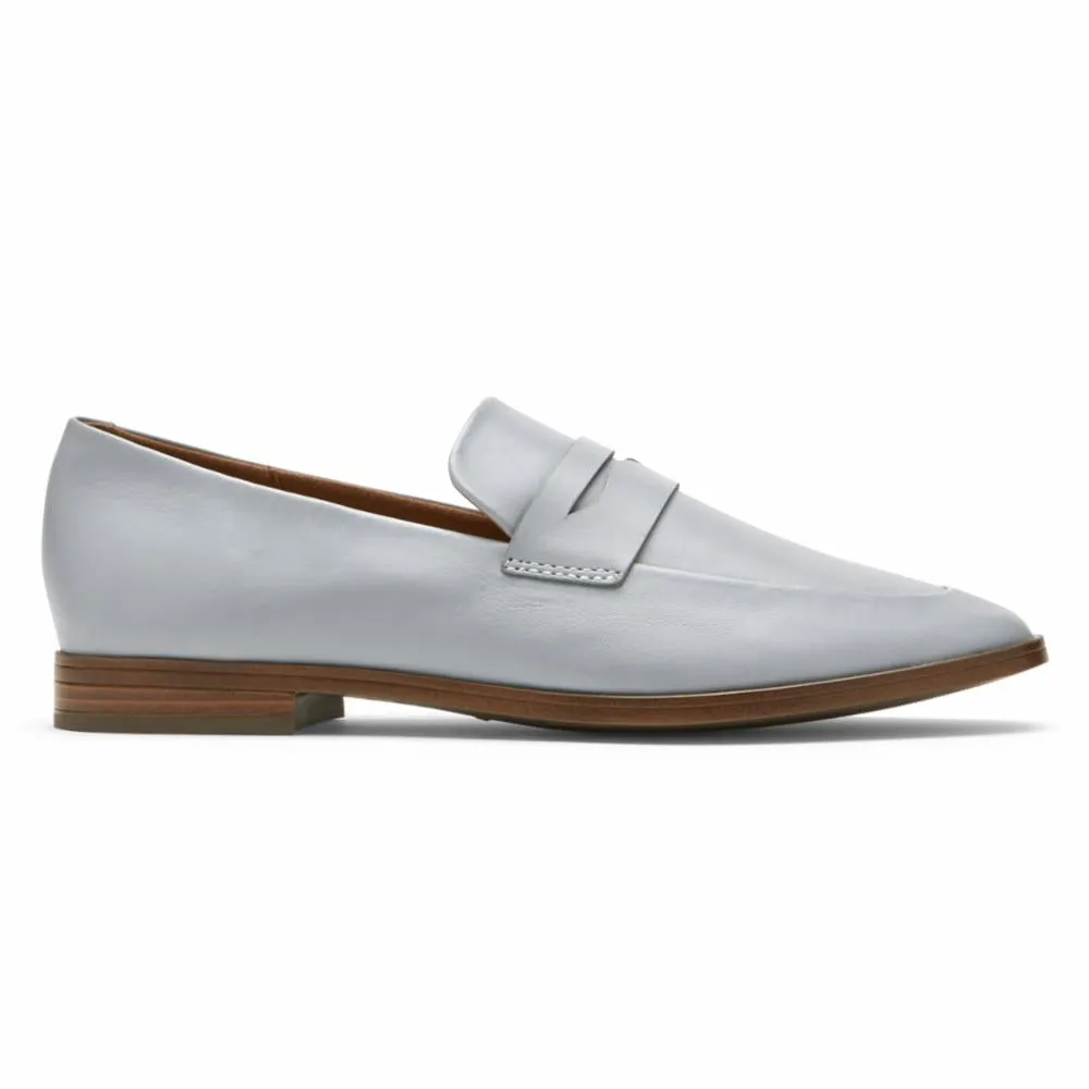Rockport Women PERPETUA DEC LOAFER BLUE CHAMBRAY