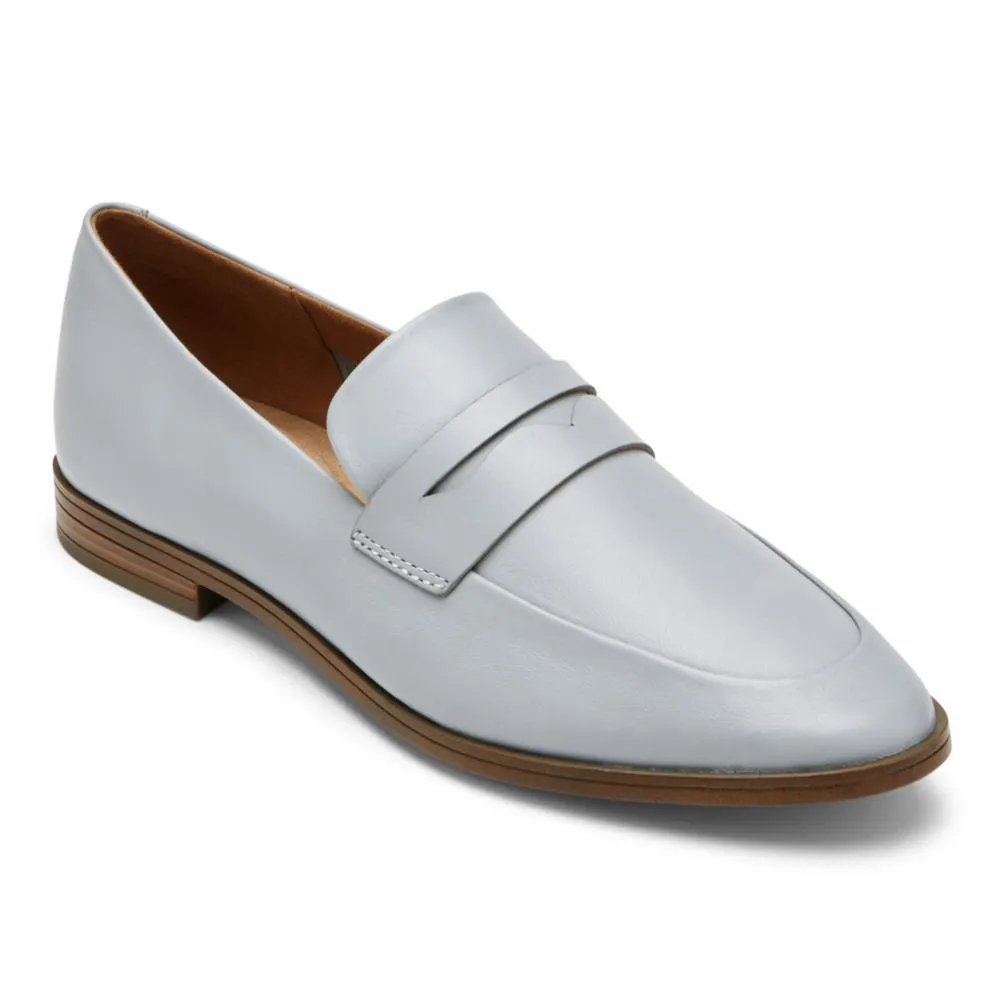 Rockport Women PERPETUA DEC LOAFER BLUE CHAMBRAY