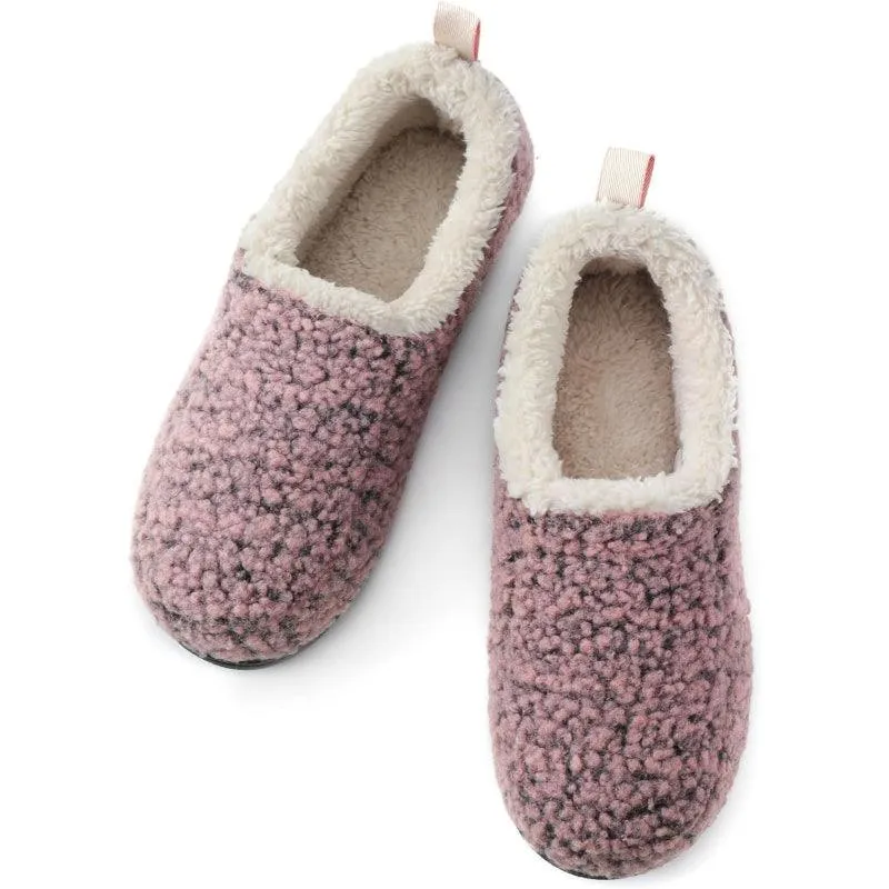 Shearling Memory Foam Slippers – Ultimate Comfort for Cozy Living