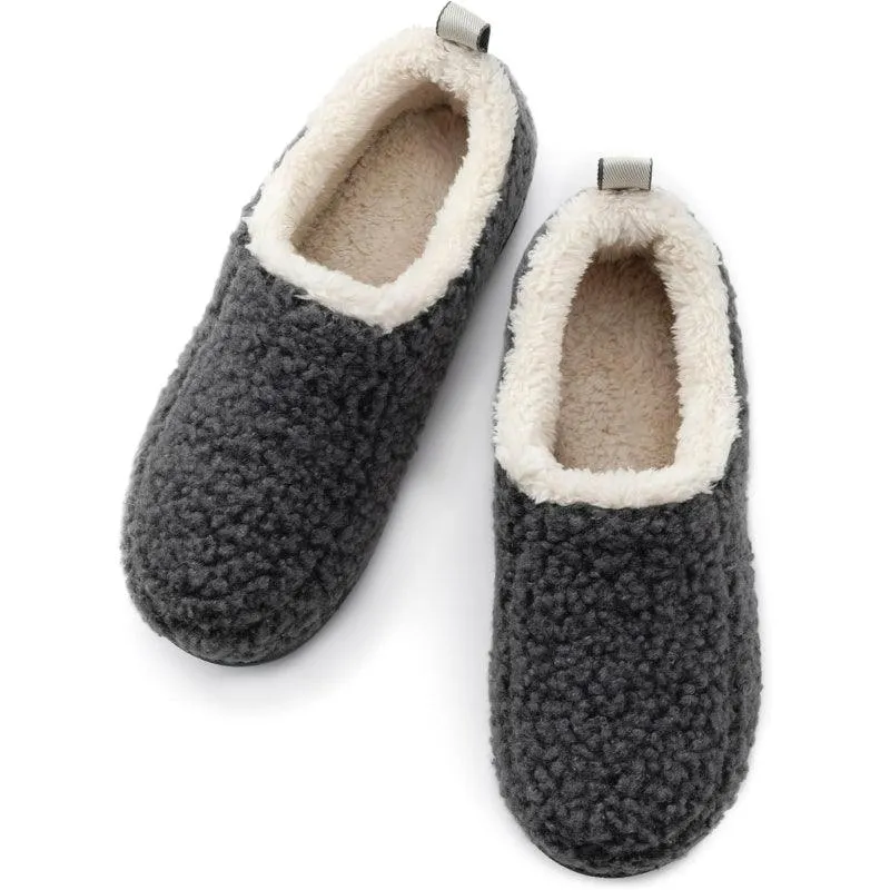 Shearling Memory Foam Slippers – Ultimate Comfort for Cozy Living