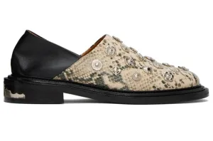 Snakeskin Multicolor Loafers