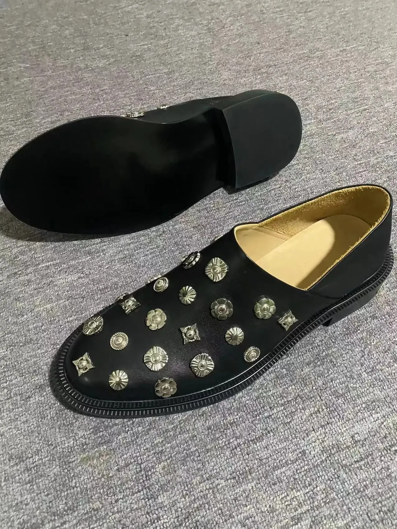 Snakeskin Multicolor Loafers