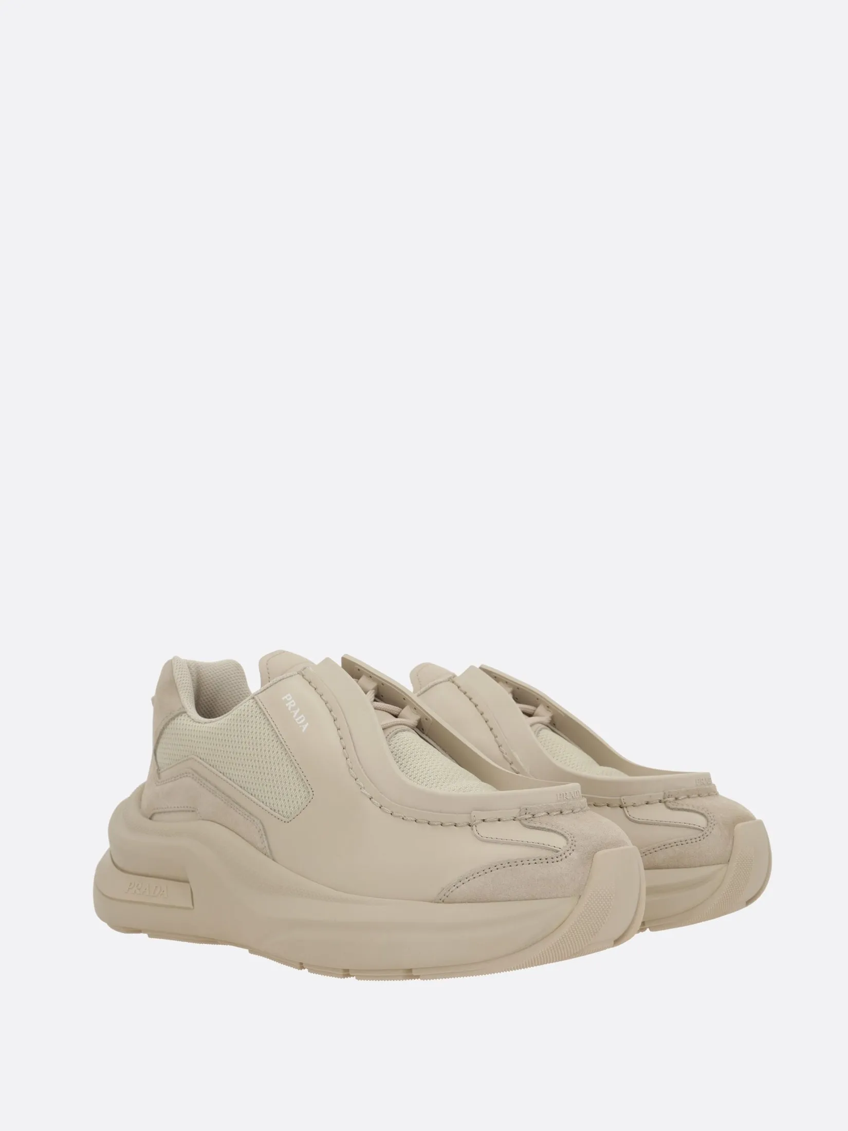 Systeme Mixed-Material Sneakers