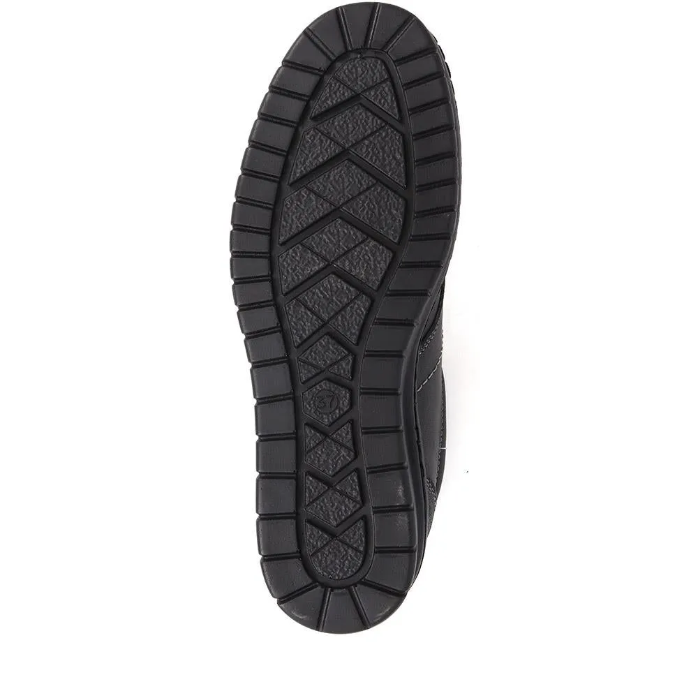 Touch-Fasten Floral Monk Shoes - HAK40021 / 326 620